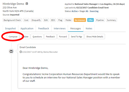 Message E Mail Candidate Hiring Manager Hirebridge   Blobid1 